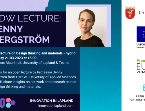 Hybrid lecture: Jenny Bergström – Design thinking & materials – ADW